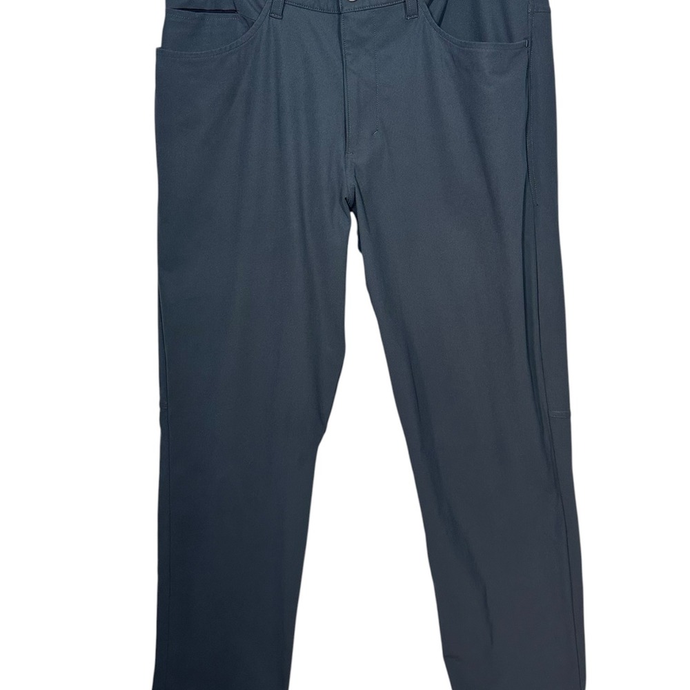 Lululemon Mens ABC Classic 5 Pocket Pants Charcoal Gray Sz 34x29 Golf Athletic - Picture 5 of 9